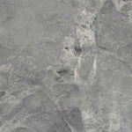 Tapet personalizat marble in nuante de gri cu flori in textura grey marble flowers