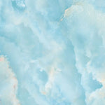 Tapet personalizat marble cu marmura/piatra semipretioasa in nuante de albastru deschis asemenea marii egee agean marble
