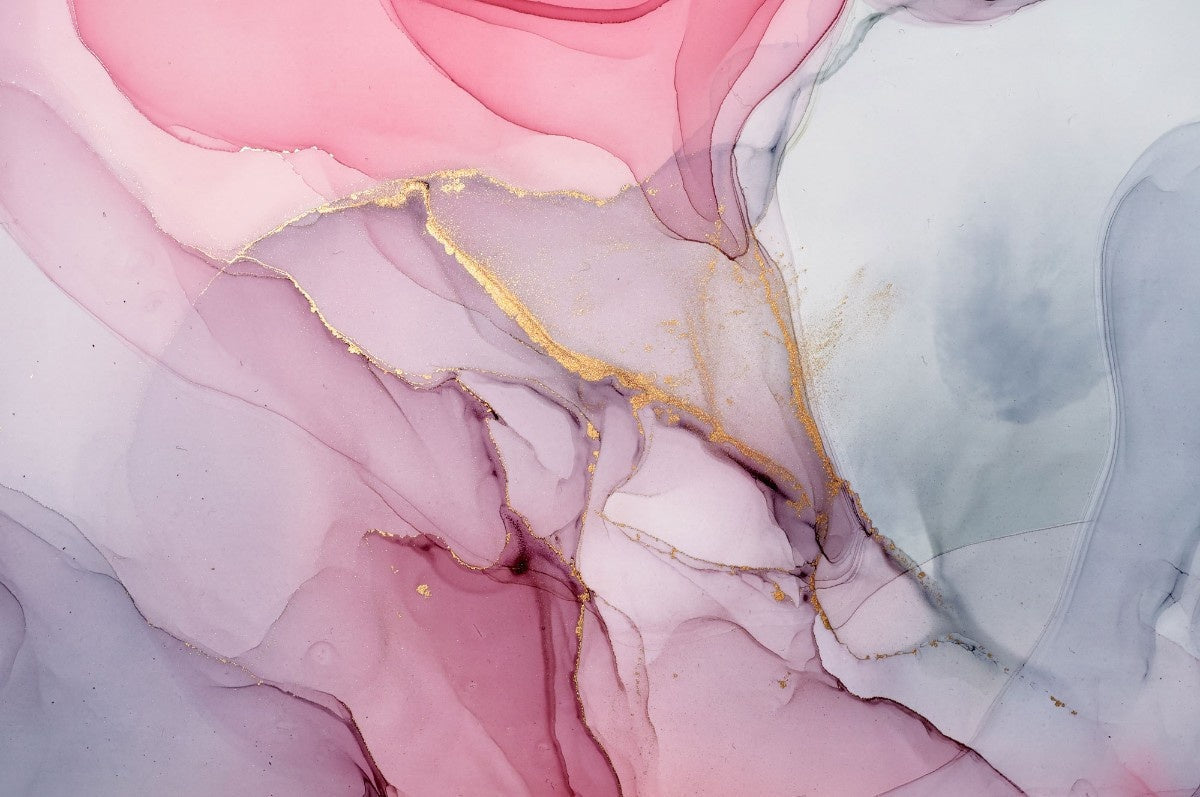 tapet personalizat marble cu o textura delicata de marmura in tonuri de roz pastel aducand finete si eleganta subtila pink delicacy