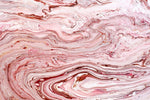 Tapet personalizat marble cu o piatra in tonuri de alb si rosu inspirand o estetica dulce si vibranta candycane