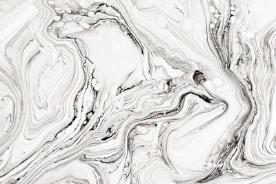 tapet personalizat marble cu o marmura alba cu detalii fine asemanatoare cernelii ce ofera luminozitate si rafinament white ink