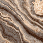 Tapet personalizat marble cu un model de piatra semipretioasa de agat in tonuri pamantii de maro si bej creand o atmosfera calda si naturala earthy agate