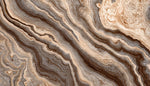 Tapet personalizat marble cu un model de piatra semipretioasa de agat in tonuri pamantii de maro si bej creand o atmosfera calda si naturala earthy agate