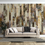 Tapet personalizat marble cu o marmura texturata in tonuri de gri inchis si alb ce ofera profunzime si un aspect clasic marmorosch