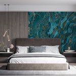 Tapet personalizat marble cu o piatra in tonuri de gri deschis si alb cu detalii subtile ce evoca peisajele mediteraneene kefalonia