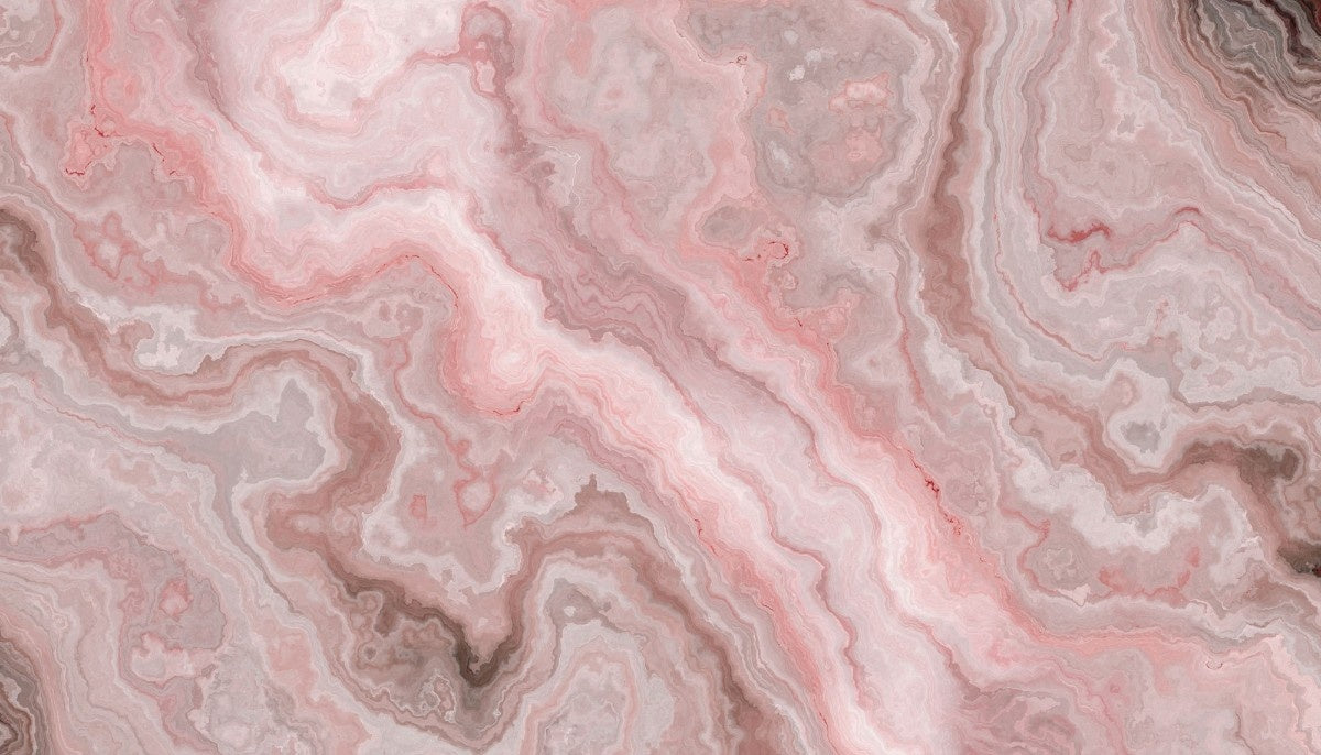 tapet personalizat marble cu o piatra semipretioasa de onix in tonuri delicate de roz si alb onyx rosa