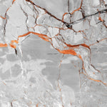 Tapet personalizat marble cu o textura de piatra in tonuri vibrante de rosu portocaliu si negru evocand energia focului lava stone