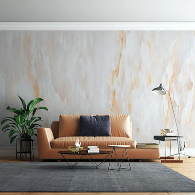 tapet personalizat marble cu o piatra cu aspect brut si inserii contrastante in tonuri de gri si maro ce expun frumusetea naturala exposure