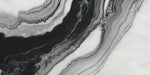Tapet personalizat marble cu o marmura cu un contrast puternic de alb si negru cu modele indraznete panda