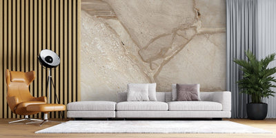 tapet personalizat marble cu o textura de marmura in nuante calde de nisip si bej ce aduce un aer natural si relaxant sand marble