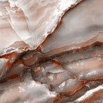 Fototapet personalizat marble cu o piatra semipretioasa de onix maro cu modele complexe ce adauga profunzime si lux brown onyx