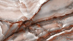 Fototapet personalizat marble cu o piatra semipretioasa de onix maro cu modele complexe ce adauga profunzime si lux brown onyx