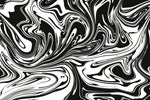 Tapet personalizat marble cu un model de marmura acril neagra cu alb ce creeaza un design dinamic si elegant black swirl