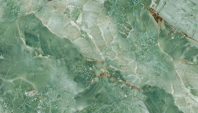 tapet personalizat marble cu o piatra semipretioasa de agat verde cu insertii sclipitoare pentru un strop de eleganta green agate
