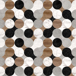 Tapet personalizat - WOOD MARBLE