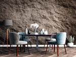 Tapet Personalizat Stone cu piatra naturala de stanca in nuante maronii - NATURAL ROCK WALL