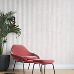 Tapet Personalizat Stone cu textura de plaster alb dispus vertical - VERTICAL WHITE PLASTER
