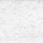 Tapet Personalizat Stone cu perete de caramida alba 1 - WHITE GREY BRICK