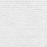 Tapet Personalizat Stone cu perete alb de caramida alba - HIGHLIGHT WHITE BRICK II