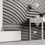 Tapet Personalizat Stone cu plaster gri texturat - GREY PLASTER