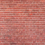 Tapet Personalizat Stone cu caramida rosie - SCARLET RED BRICK