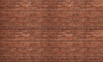 Tapet Personalizat Stone cu caramizi dispuse neuniform - UNEVEN RED BRICKS
