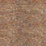 Tapet Personalizat Stone cu perete de caramida veche - OLD SCRAPED BRICKS