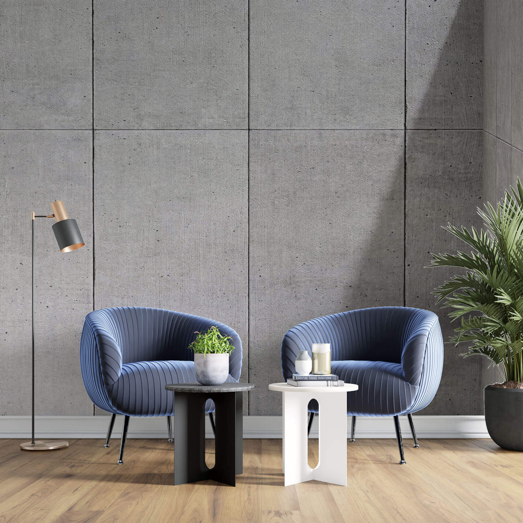 Tapet Personalizat Stone cu placi de ciment cu umbre - INDUSTRIAL CONCRETE PANELS