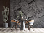 Tapet Personalizat Stone cu perete de stanca gri - LIGHT GREY STONE