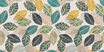 Tapet Personalizat Natura cu frunze abstracte colorate in stil tribal - TRIBAL LEAVES
