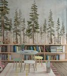 Tapet Personalizat Natura pentru copii cu brazi inalti  - NORWAY SPRUCE