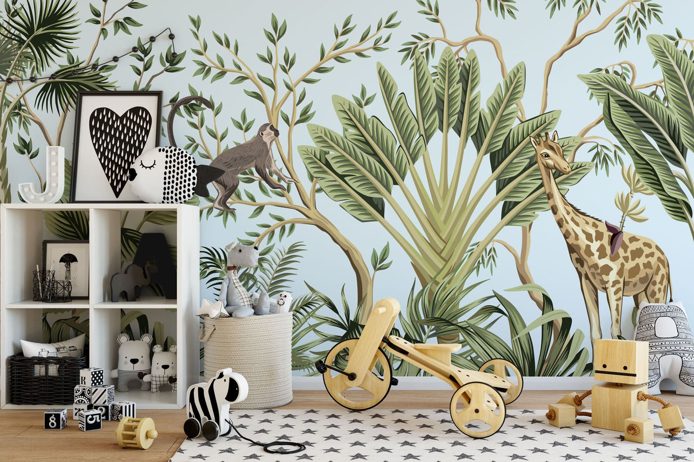 Tapet personalizat - JUNGLE LANDSCAPE