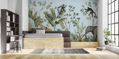 Tapet personalizat - JUNGLE LANDSCAPE