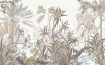 Tapet Personalizat Jungla Amazoniana cu jungla in nuante de verde pal - SOFT BEIGE JUNGLE