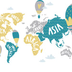 Tapet personalizat - CONTINENTS