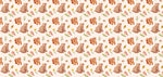 Tapet personalizat - WATERCOLOR FOREST ANIMALS
