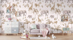 Tapet Personalizat Lumea Animalelor cu peisaj amazonian in pattern  - AMAZONIAN PATTERN