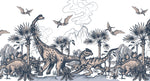 Tapet personalizat - DINO SKETCH