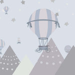 Tapet personalizat - STARRY MOUNTAINS BALLOONS