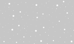 Tapet Personalizat Inspiratie Scandinava pentru Copii cu fundal gri si stele albe - STARRY GREY SKY