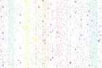 Tapet Personalizat Inspiratie Scandinava pentru Copii cu puncte abstracte multicolore - SOFT RAINBOW COLORS