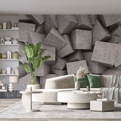 fototapet-personalizat-3d-cu-blocuri-de-granit-imbinate-asimetric-in-nuante-de-maronii-concrete-blocks-granit