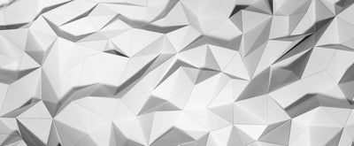 Tapet personalizat - 3D WHITE GEOMETRICS