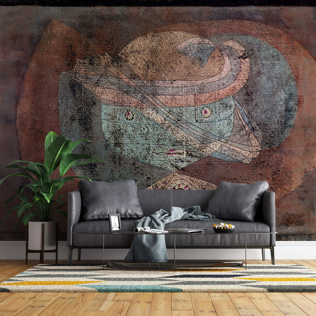 Tapet personalizat abstract cu personaj animat abstract character