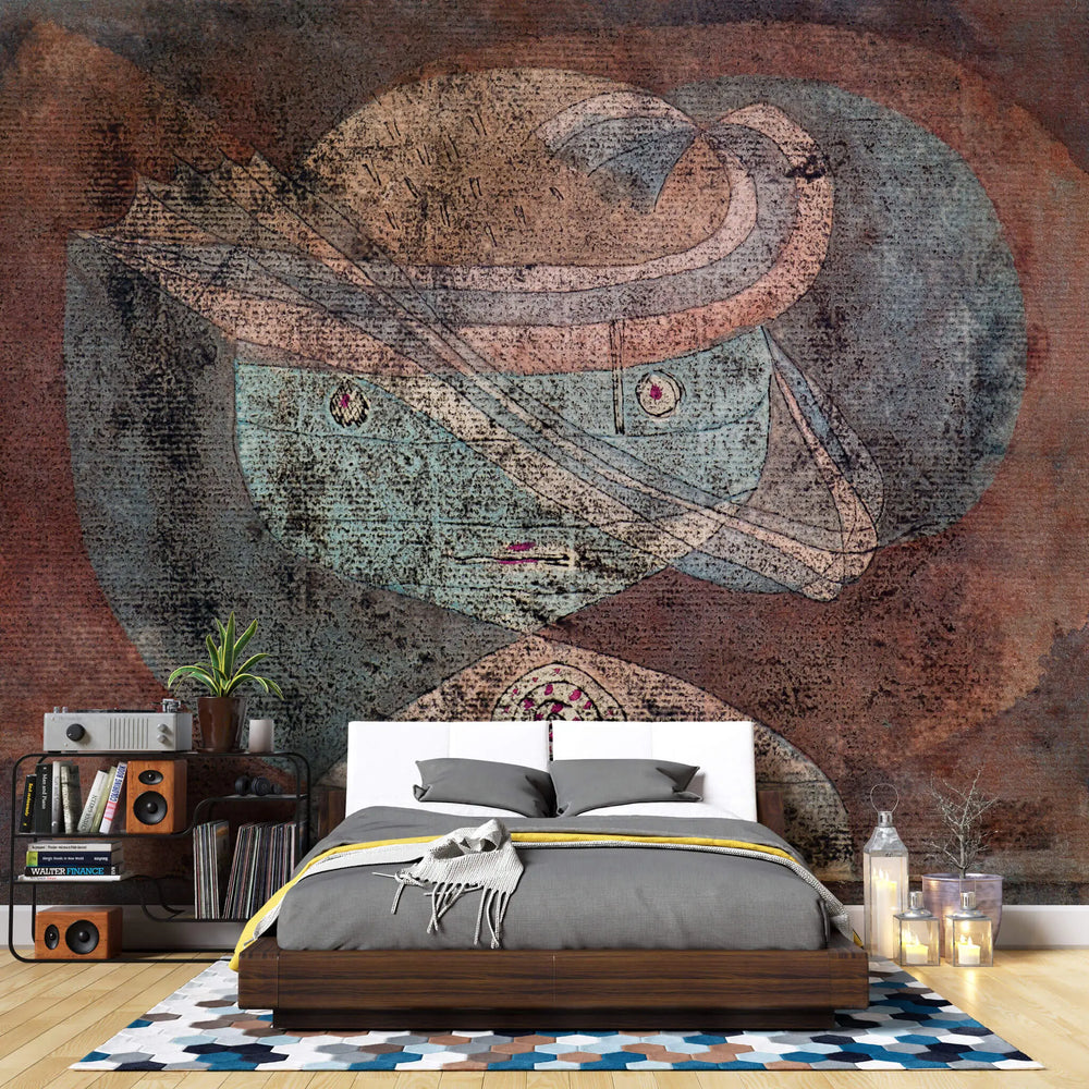 Tapet personalizat abstract cu personaj animat abstract character