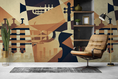 Tapet personalizat - ABSTRACT INSTRUMENTS