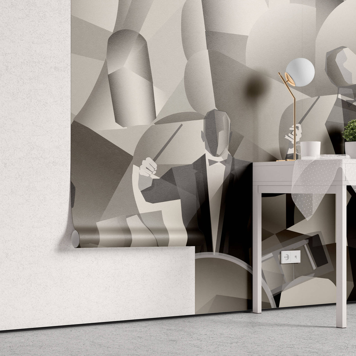 Tapet personalizat - ABSTRACT JAZZ