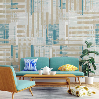 Tapet personalizat - SAND STRIPES