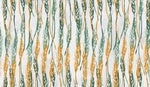 Tapet personalizat abstract cu spic de grau in nuante de verde si portocaliu wheat spikes