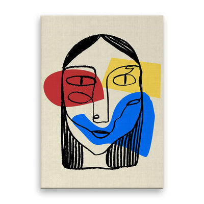 tablou-canvas-ce-ilustreaza-portretul-unei-femei-in-stil-abstract-modern-abstract-portrait